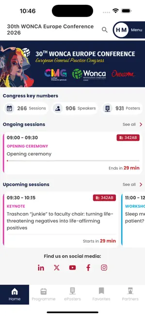 WONCAEurope2026 iPhone screenshot 4