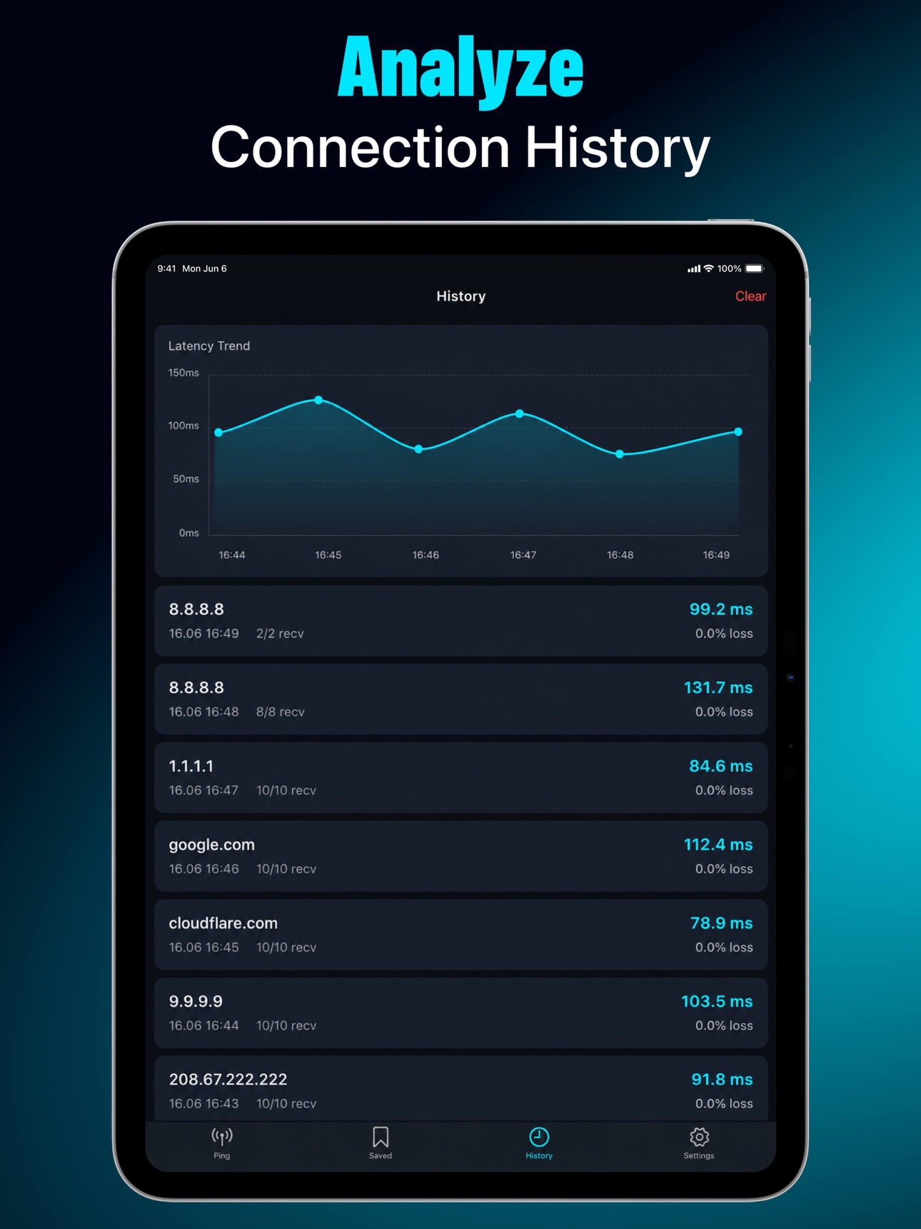 Screenshot 6 of Ping Orbit Pro