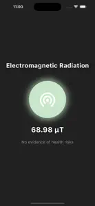 EMF Radiation Monitor screenshot #1 for iPhone