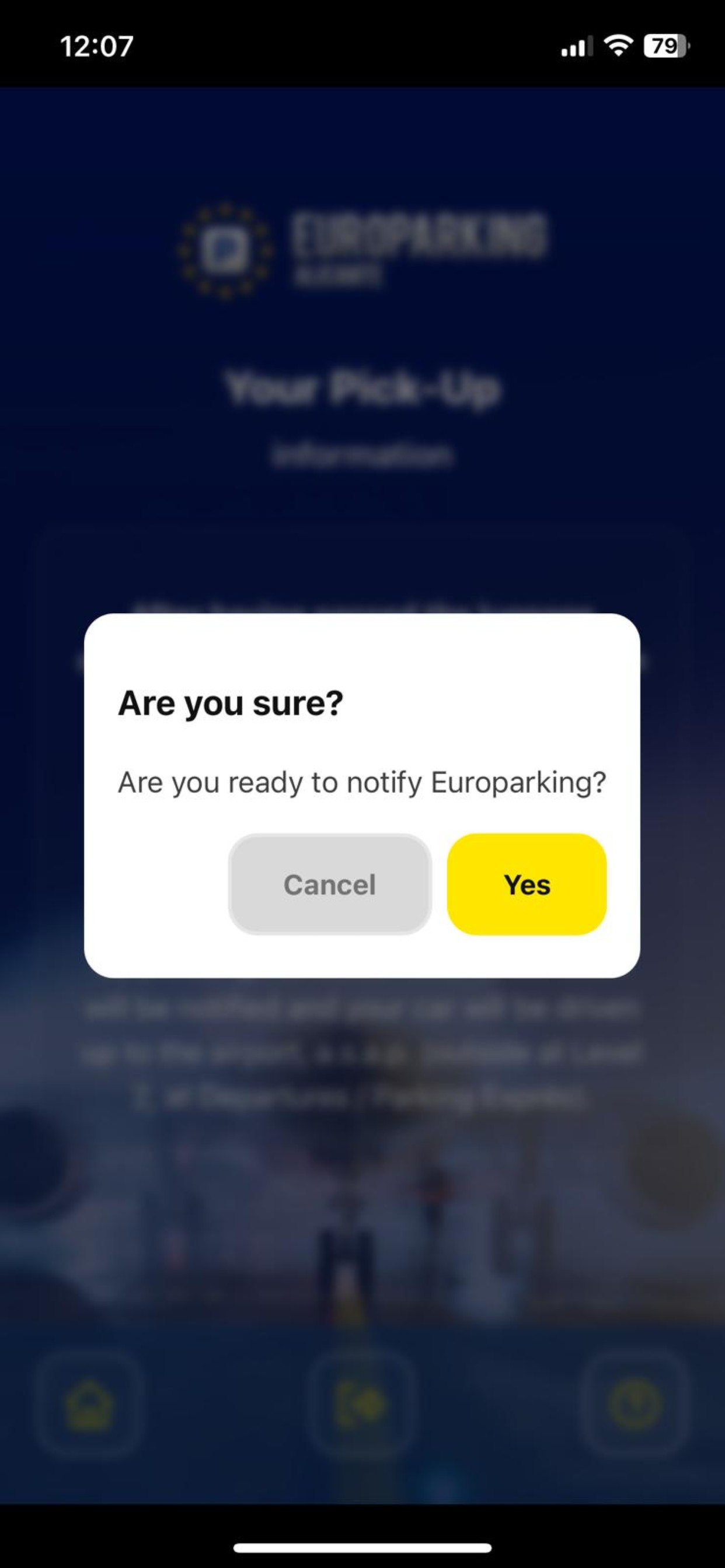 Europarking Alicante User App