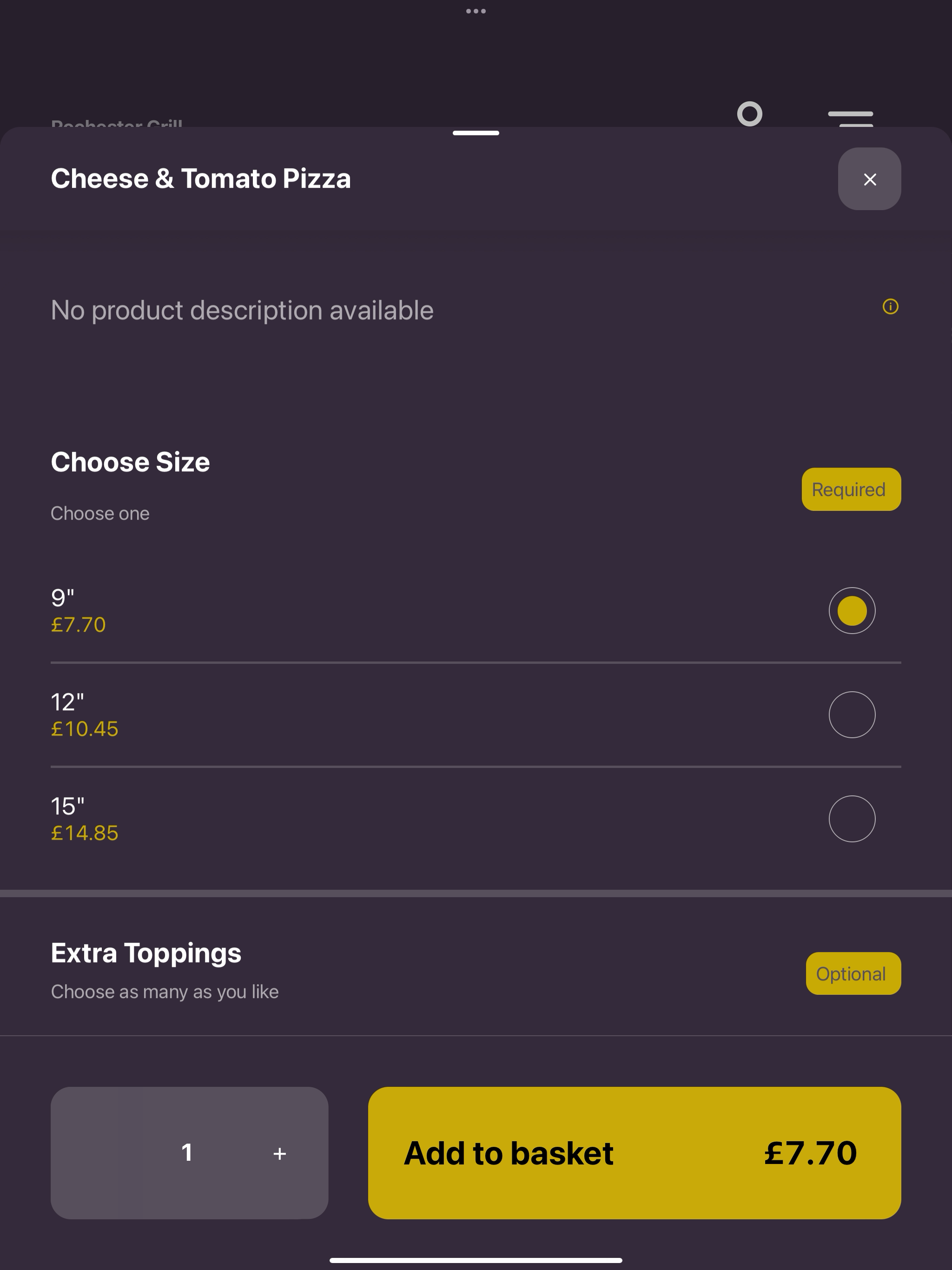 Rochester Grill UK screenshot 8