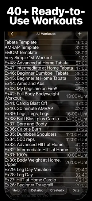 Interval Timer+++ screenshot 4