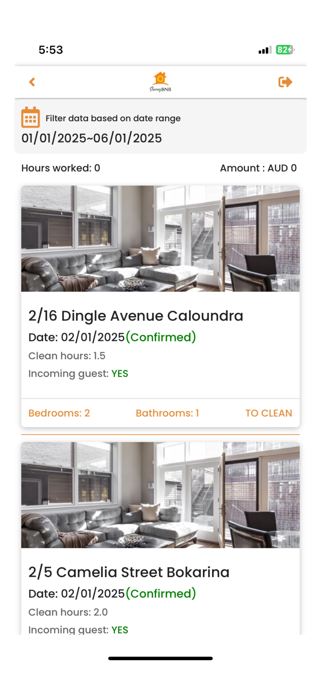 Cleaner : Sunny BNB screenshot 3