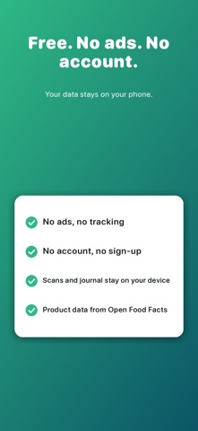 Salt Scan: Sodium Tracker Screenshot 6 of 6