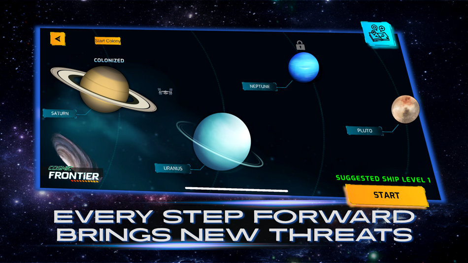 #5. Galactic Colonization: Space X (iOS) โดย: X Dolla Games