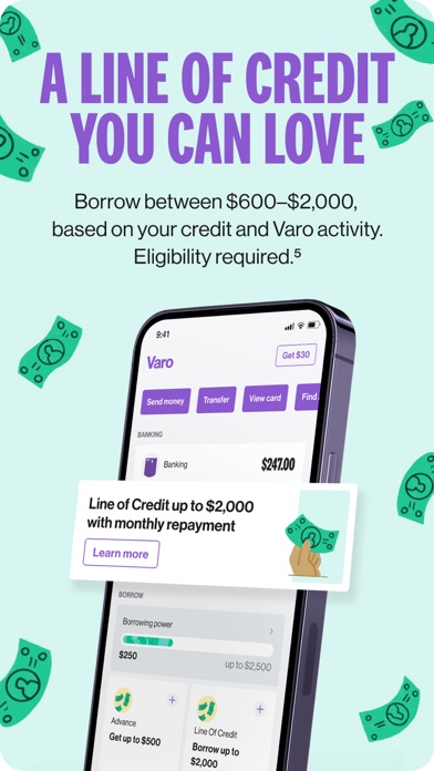 Varo Bank: Online Banking iPhone screenshot 5 - Finance app