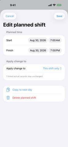 ShiftTotal: Shifts & Pay screenshot 2