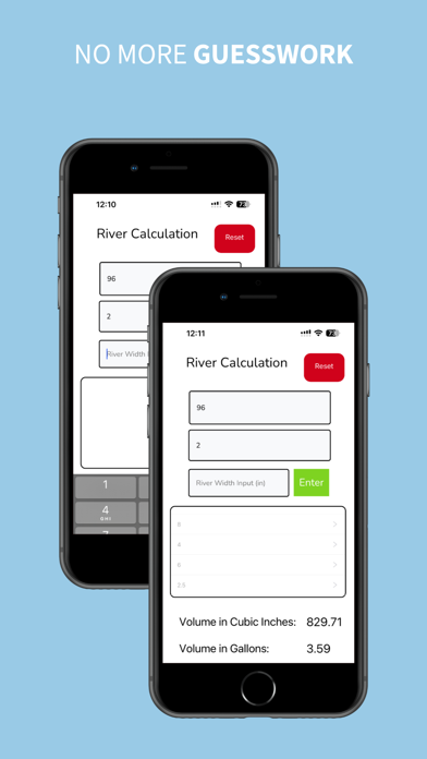Screenshot #2 pour Epoxy River Calculator