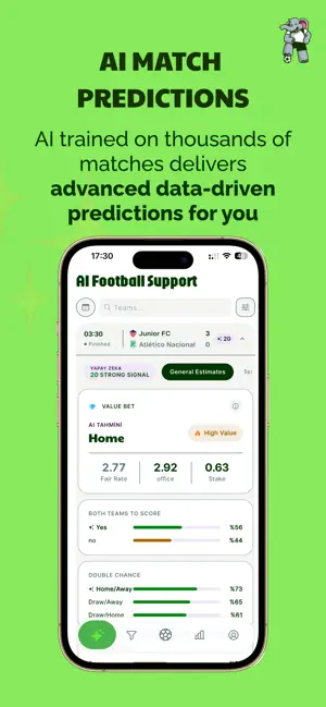 Asisto: Football Intelligence iPhone screenshot 1