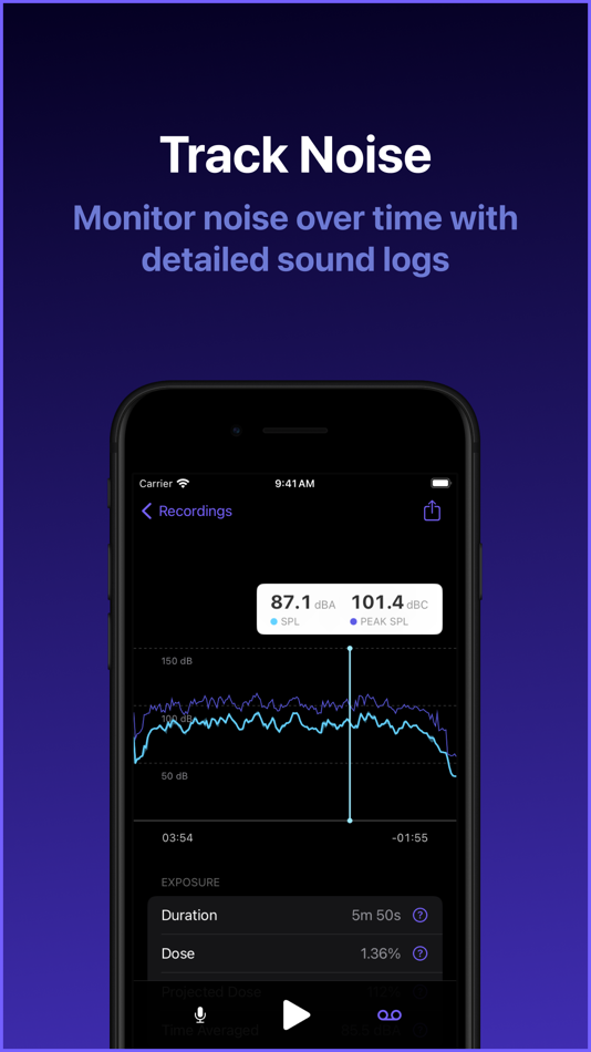 #7. Decibel dB Sound Meter Ultra (iOS) 来自: Ultrafine