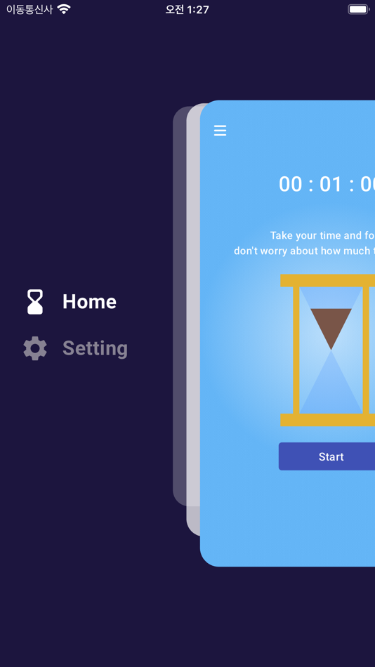 #7. Hourglass-Heart at Ease Timer (iOS) 由: Eung Sang Yeon