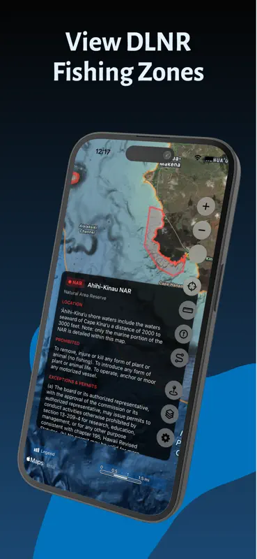 Hawaii Ocean Map screenshot 6 of 10