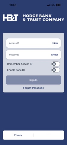 App screenshot