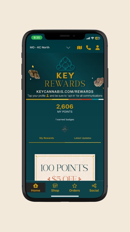 Key Rewards