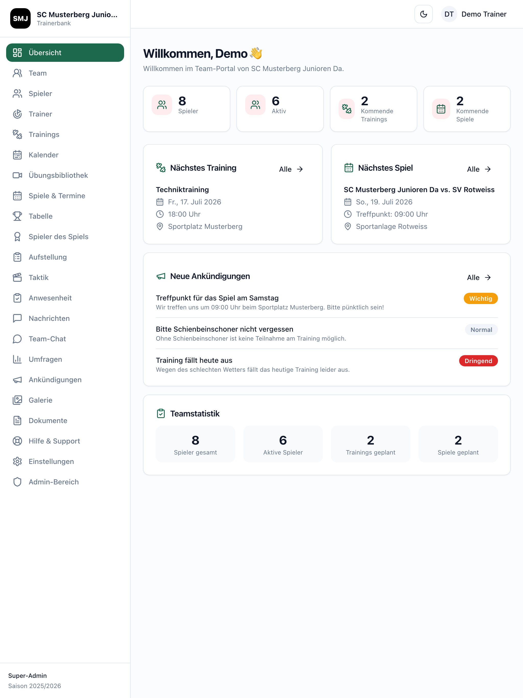 Trainerbank screenshot 8