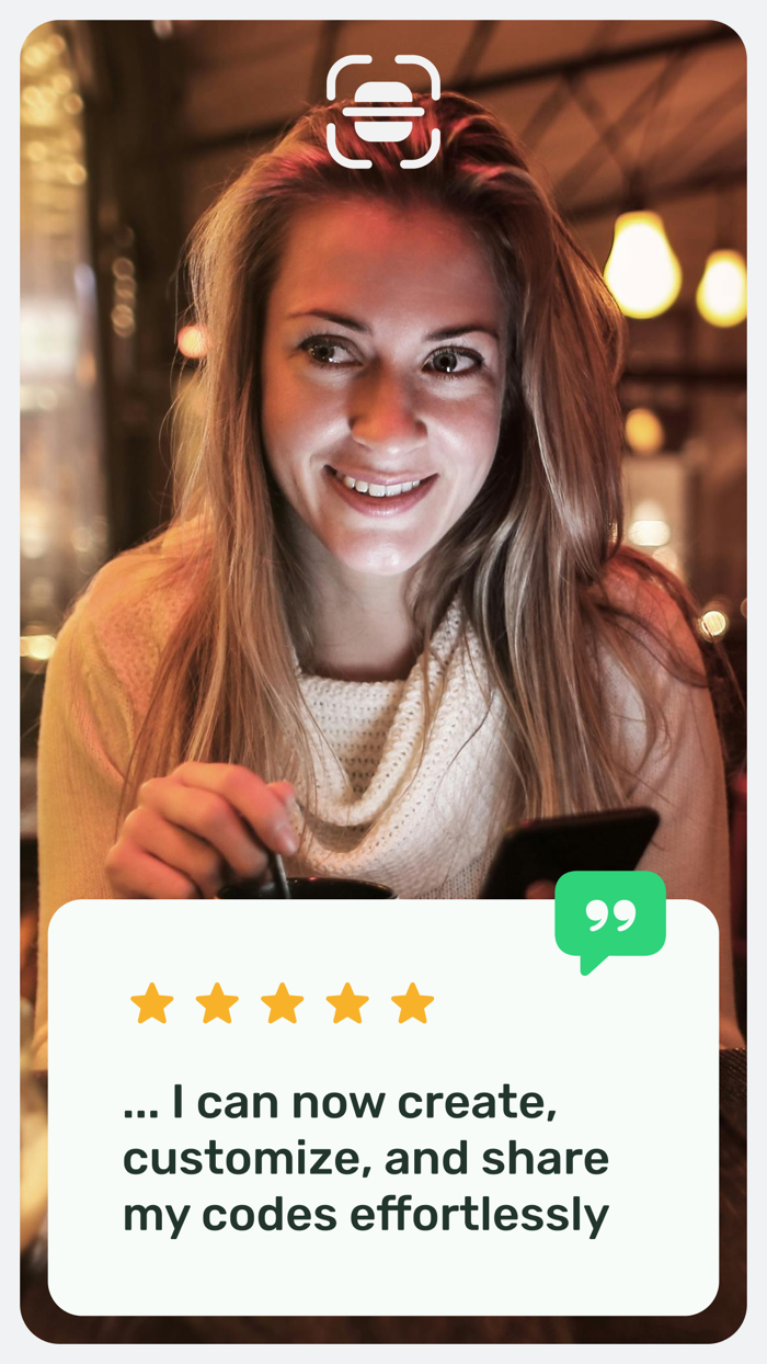 Zap QR Codes. Scan  create