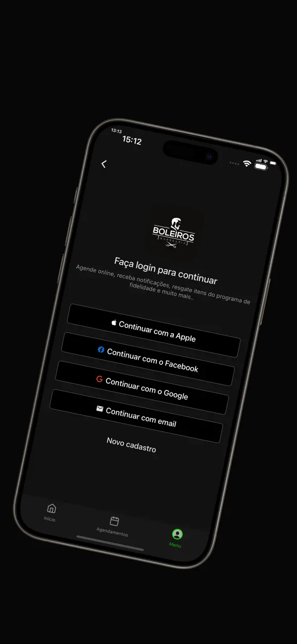 Screenshot #1 pour Boleiros Barbearia