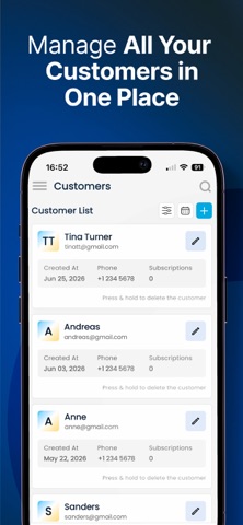 iPaymer iPhone screenshot