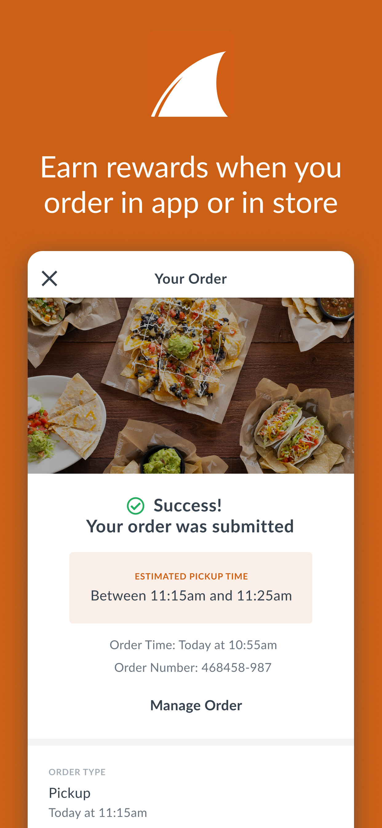 Sharky's Rewards & Ordering screenshot 3