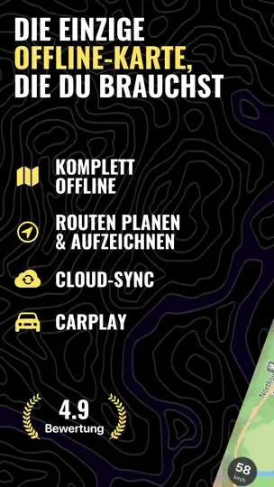 Screenshot von Guru Maps: GPS Offline Karten auf dem iPhone 1