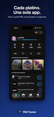 PSN Tracker - Cazador Trofeos screenshot 1