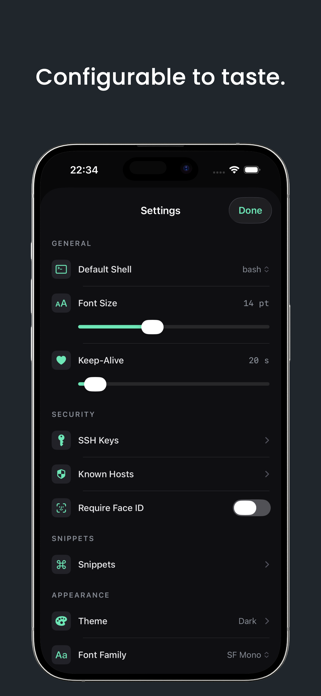 Ash — SSH Client Screenshot 2 of 5