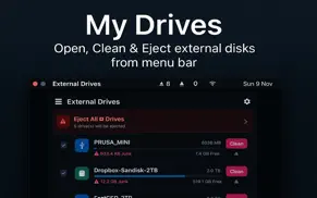 my drives - menu bar manager iPhone Captures Décran 2