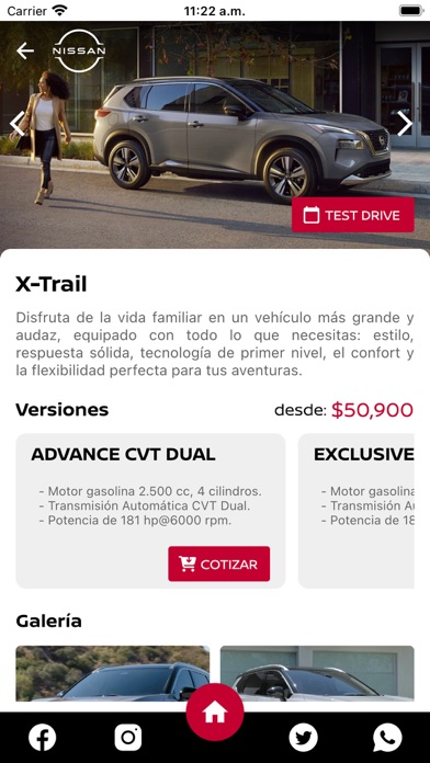 Nissan Costa Rica Screenshot