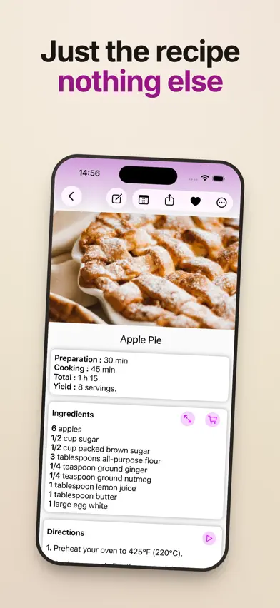 My Recipe Box: Cookbook & Menu screenshot 3