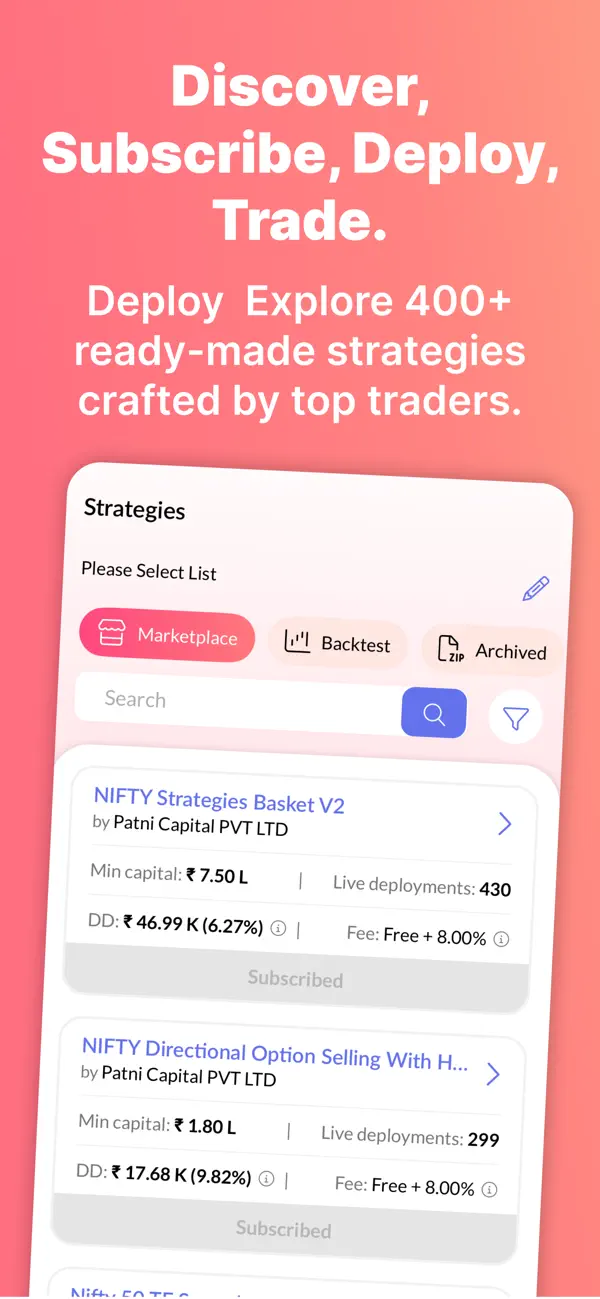 Screenshot #3 pour Tradetron