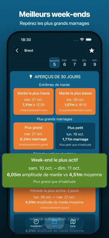 Marées proches de moi screenshot 5 of 8