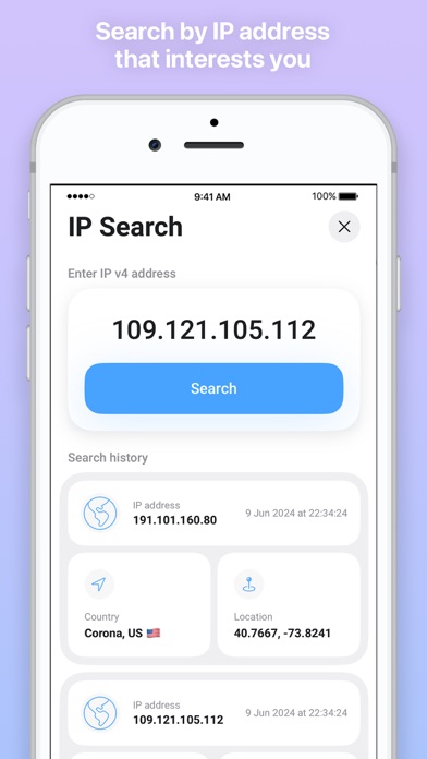My IP: Widget & Geo Screenshot