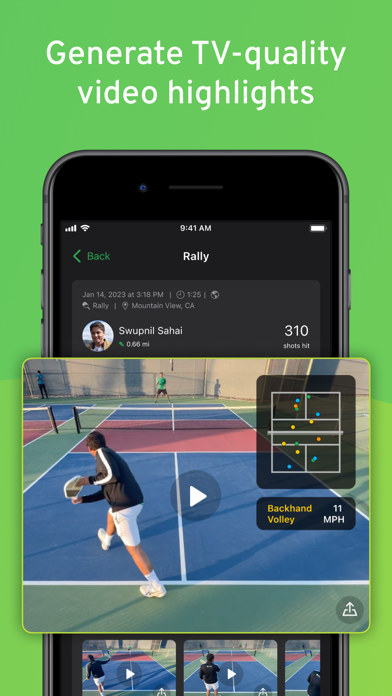 SwingVision: Tennis Pickleball Screenshot