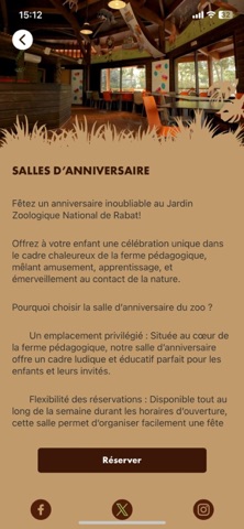 Zoo de rabat screenshot