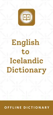 Icelandic Dictionary - offline screenshot 1