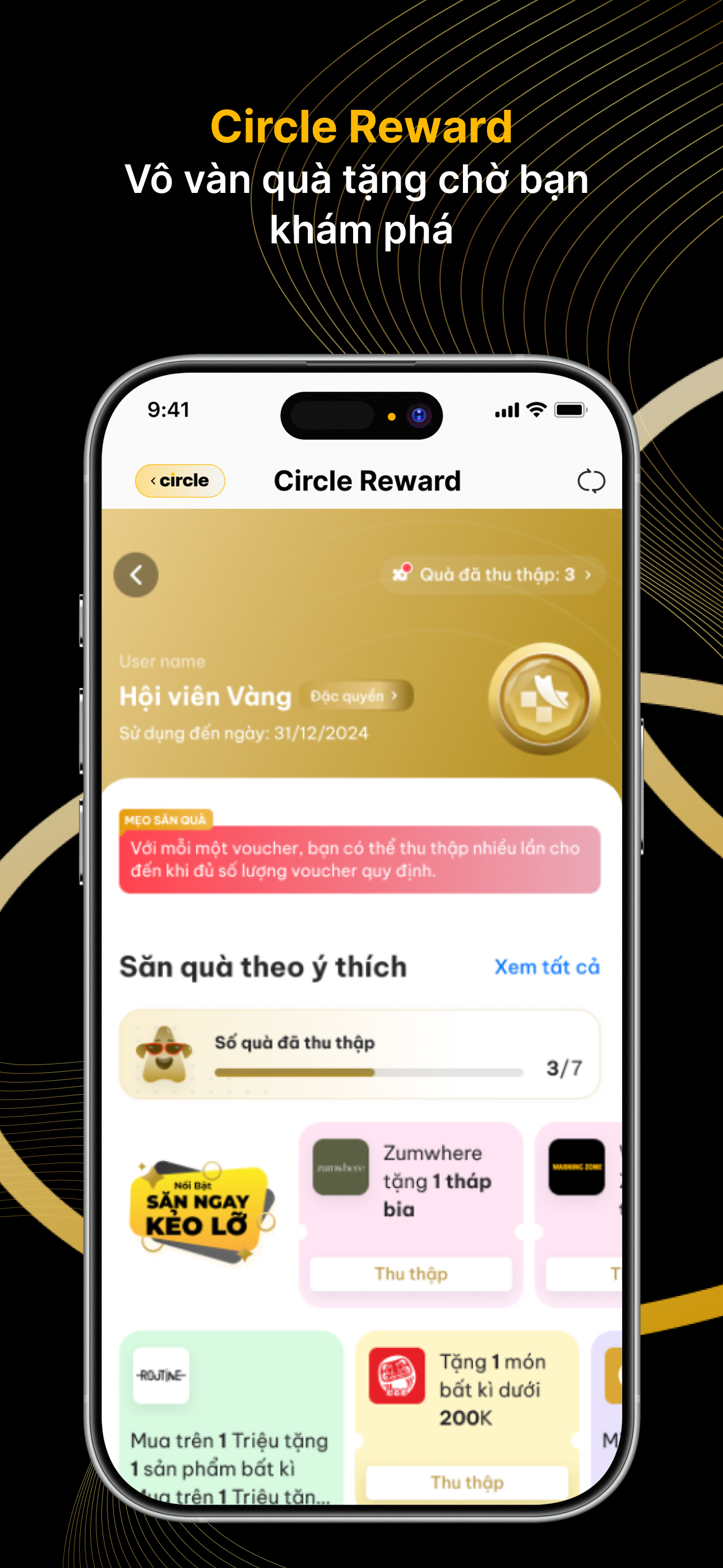 Circle - Thẻ tín dụng