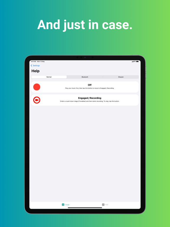 Videou - Play music and record iPad screenshot 7 - Photo & Video app