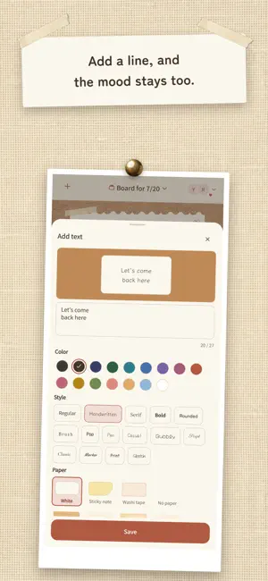 Ourdays - Memory Board screenshot 3