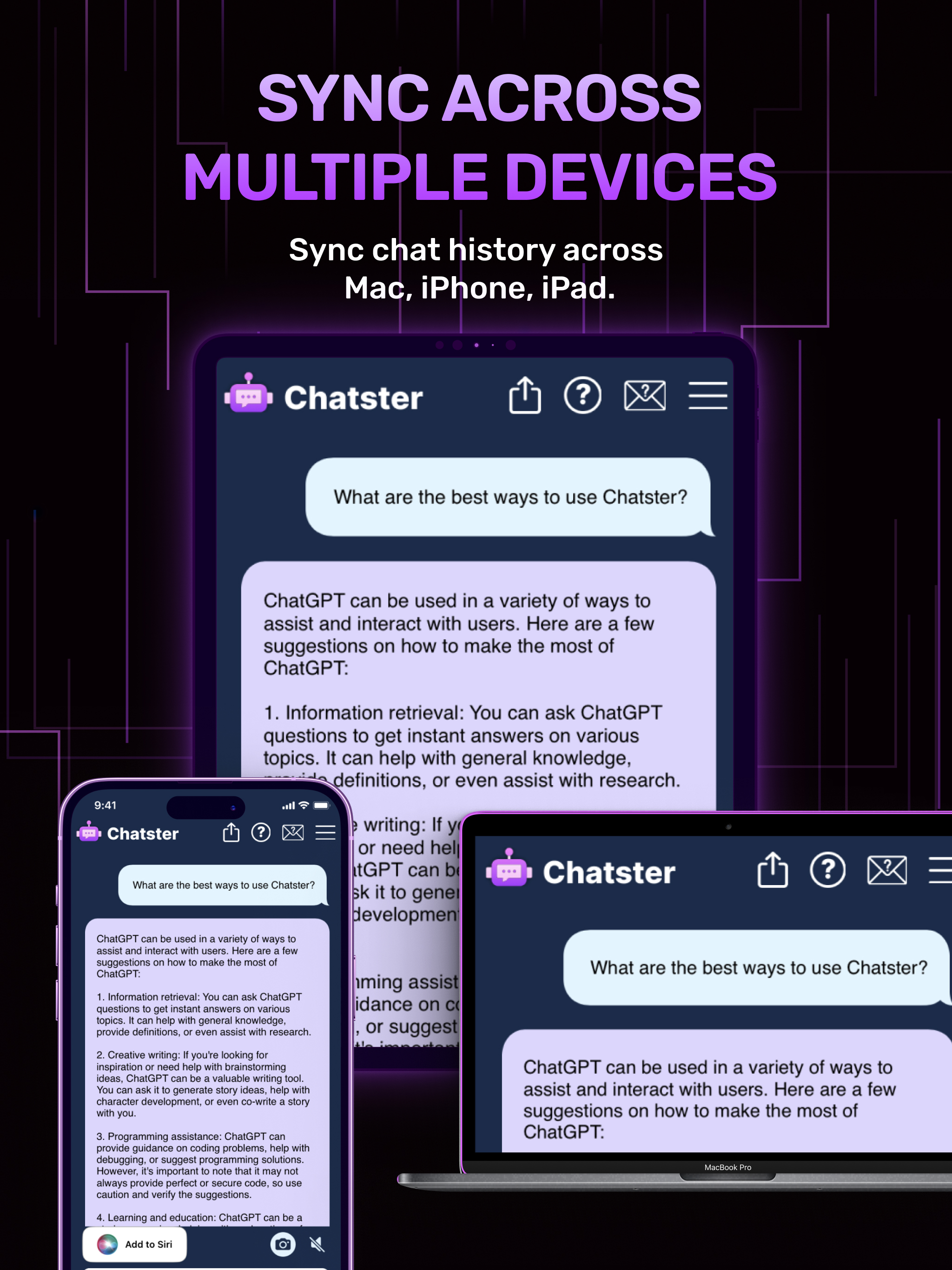 Chatster AI - Writing & Images