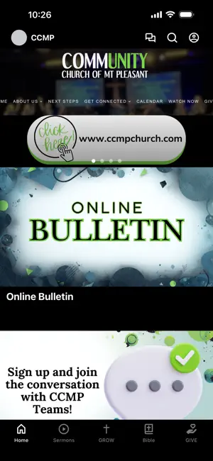 Community Church of MP screenshot 1