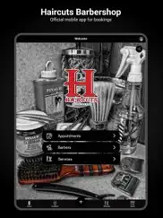 haircuts barbershop ipad resimleri 1