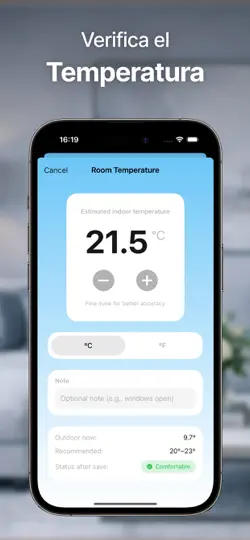 Captura de pantalla de Termómetro De Interior en iPhone 2