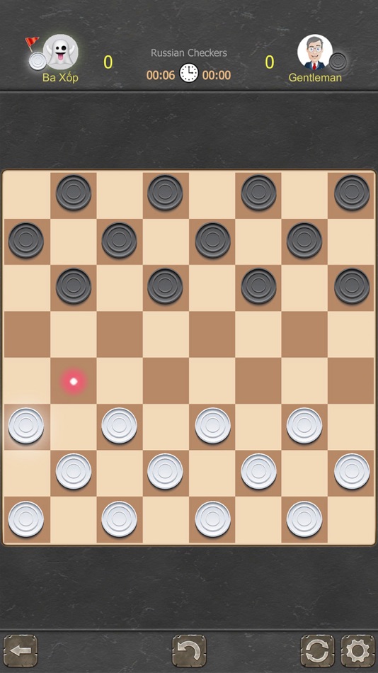 #4. Checkers - 2 Players (iOS) 由: Tuyen Mai