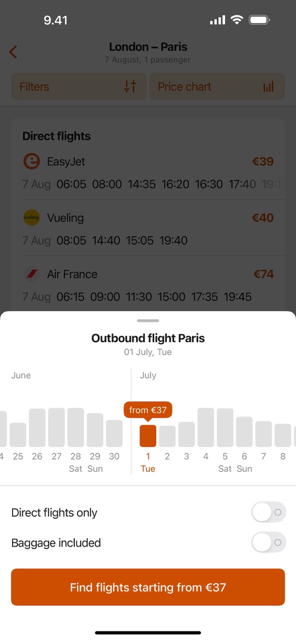 iPhone screenshot