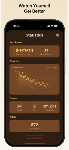 Ellen: Marble Peg Solitaire Screenshot 4 of 5