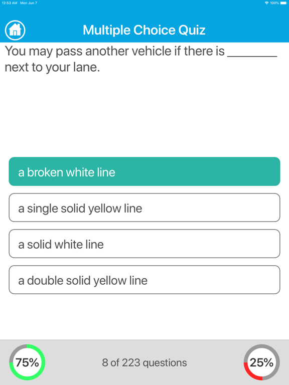 Screenshot #5 pour Driving Licence Quiz