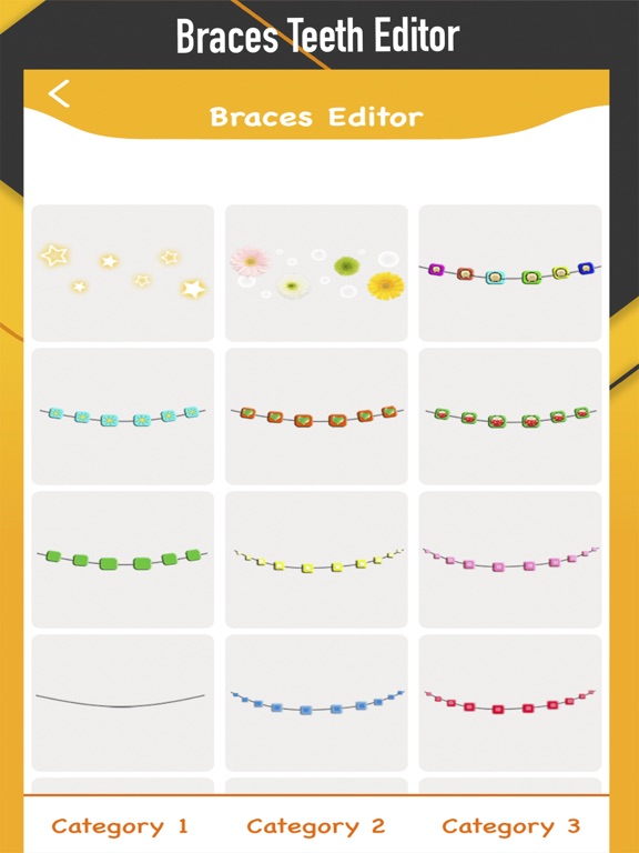 Screenshot #5 pour Braces Photo Editor - Sticker