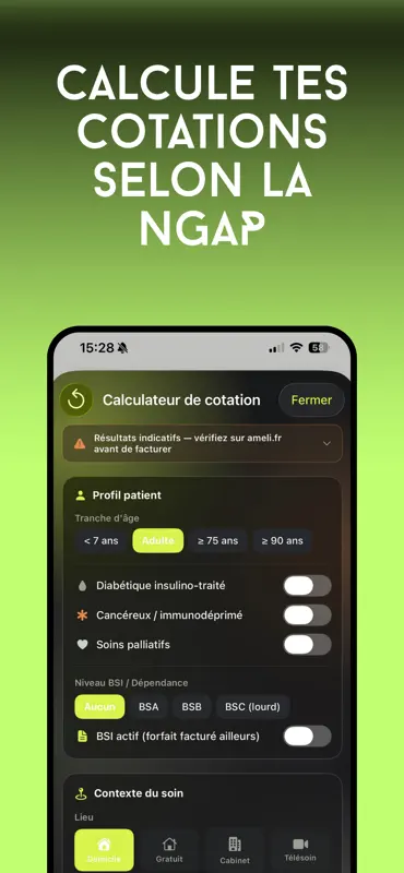 NGAP infirmier liberal screenshot 4 of 6
