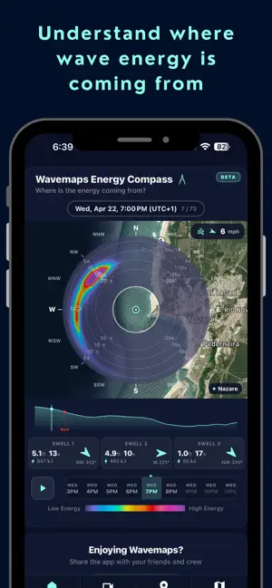 Wavemaps: Wave Forecasts iPhone screenshot 2