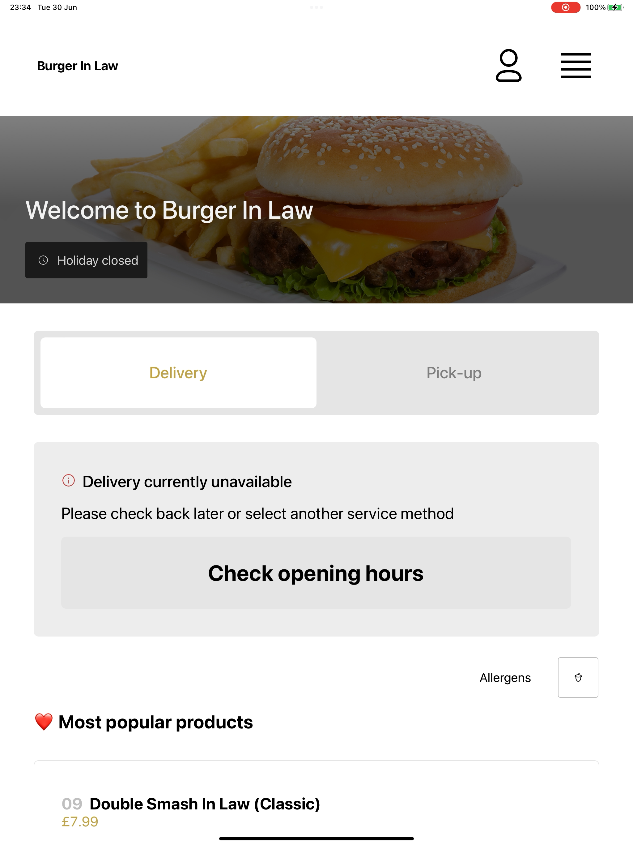 Burger In Law UK screenshot 7